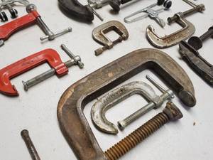 Assorted C-Clamps Lot