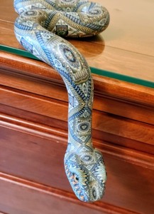 Artist Designed Faux Snake