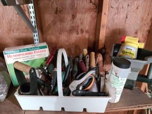 Garden Tools and Plant Food