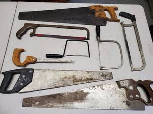 (8) Assorted Hand Saws