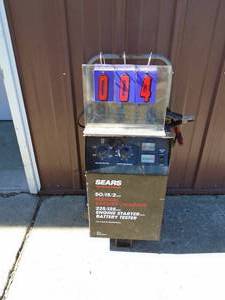Sears multi range battery chargerjump start. Good used condition. Tested & works. As shown.
