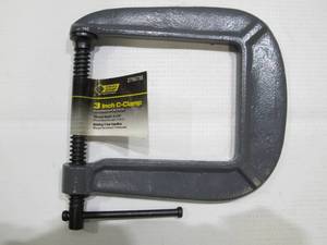 lot 743 image: 6-Pack Steel Grip 3-Inch C-Clamps