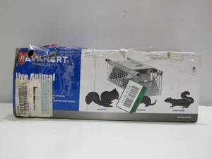 lot 765 image: Havahart Live Animal Cage Trap for Squirrels, Rats, etc