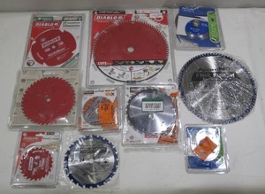 lot 778 image: Lot of 10 Assorted Saw Blades - Diablo, Avanti, Ridgid - 2 Inches up to 12 Inches