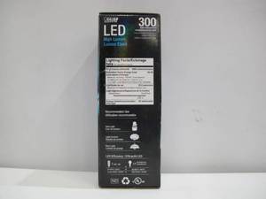 lot 816 image: Feit Electric 300-Watt Equivalent Corn Cob LED High Lumen Daylight (5000K) HID Utility LED Light Bulb