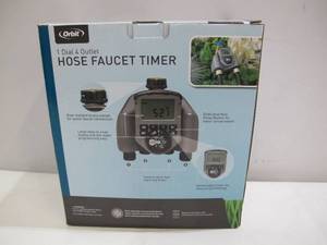 lot 843 image: Orbit 4-Outlet Integrated Lawn Garden Watering System