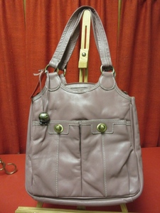 lot 406 image: YOSHI ENGLAND LEATHER PURSE