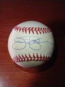 Signed Jim Palmer OML Baseball WCOA