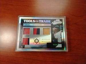 Rod Carew Card With Four Game Used Pieces - 810