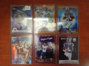 6 Numbered Vikings Cards
