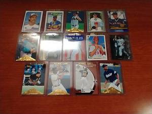 14 Rookie Baseball Cards