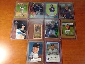 10 Numbered (Mostly Rookies) Minnesota Twins Cards