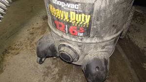 lot 21 image: 6.5 HP Shop Vac