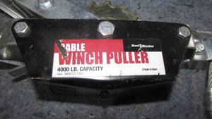 lot 62 image: 4000 lb Cable Puller