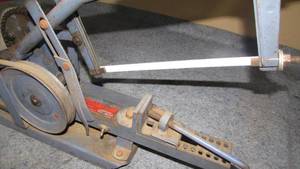 lot 74 image: Powered Hack Saw