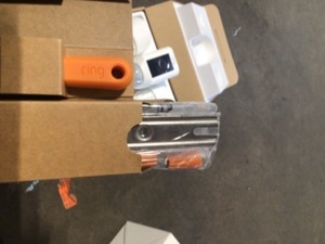 lot 3 image: Ring Floodlight Cam Wired Plus, White