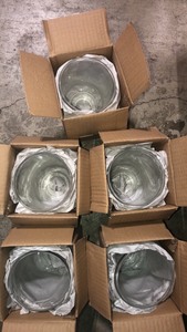 lot 13 image: Home Decorators Collection Knollwood 5-Light Antique Bronze Chandelier with Vintage Brass Accents and Clear Glass Shades