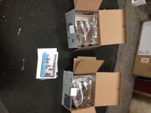 lot 14 image: MOEN Banbury 4 in. Centerset 2-Handle Bathroom Faucet in Spot Resist Brushed Nickel (2-Pack)