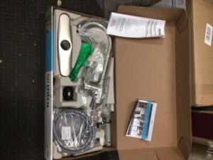 lot 16 image: MOEN Kleo Single-Handle Pull-Down Sprayer Kitchen Faucet with Reflex and Power Clean in Spot Resist Stainless