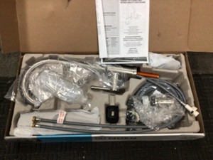 lot 17 image: MOEN Indi Single-Handle Pull-Down Sprayer Kitchen Faucet with Reflex and Power Clean in Spot Resist Stainless