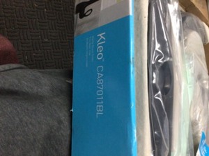 lot 18 image: MOEN Kleo Single-Handle Pull-Down Sprayer Kitchen Faucet with Reflex and Power Clean in Matte Black