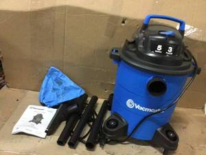 Vacmaster vacmaster, vbv1210, 12 gallon 5 peak hp wetdry shop vacuum with detachable blower Customer Returns See Pictures