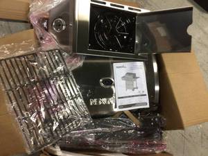5-Burner Propane Gas Grill in Stainless Steel with Side Burner and Condiment Rack by Nexgrill Customer Returns See Pictures