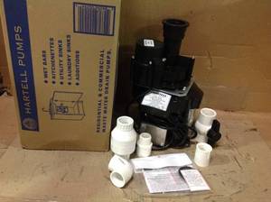 Hartel Automatic Sink Drain Pump see pictures
