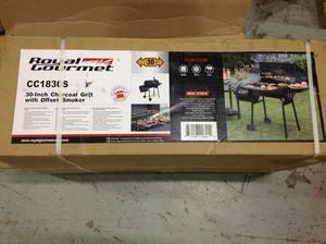 Royal Gourmet 30 inch Charcoal Grill Customer Returns See Pictures