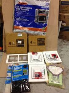 Lot of Assorted Air Filters Mixed Customer Returns See Pictures