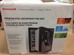 Honeywell Premium Steel Waterproof Fireproof with Digital Lock Customer Returns See Pictures