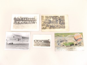 Lot of Antique etc. Real Photo Postcards, etc. of Sport Teams, Stadiums, etc.