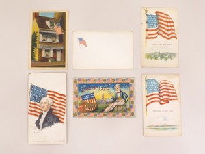 Lot of Antique and Vintage 4th of July, Patriotic, etc. Postcards