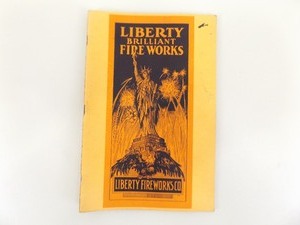 RARE 1920s Fireworks Catalog in NEAR MINT Condition