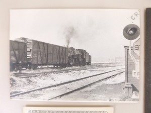 Lot of Antique Photos of Railroad Depots, Yards, Trains, Workers, etc.