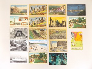 Lot of Vintage California Postcards
