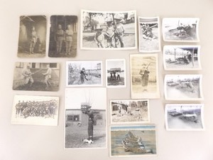 Lot of Vintage Real Photo Postcards (RPPC) and Photos of Military and Civilians With Weaponry