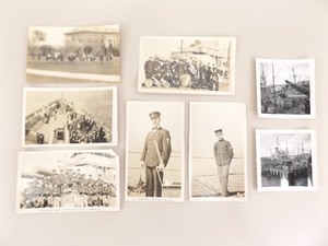 Misc Lot of Vintage Real Photo Postcards (RPPC) and Photos of Military Bands and Band Members