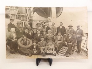 WOW Antique Real Photo Postcard (RPPC) of Immigrants From Germany