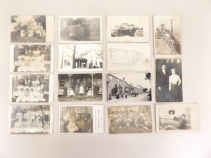 Lot of Antique Real Photo Postcards (RPPC) of Families and Couples