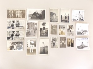 Lot of Antique and Vintage Photos of Posing Dandy Hunks