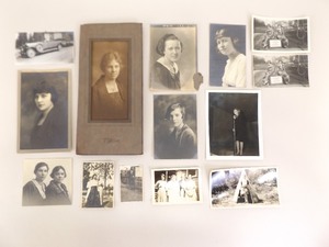 Lot of Antique and Vintage Photos of Women