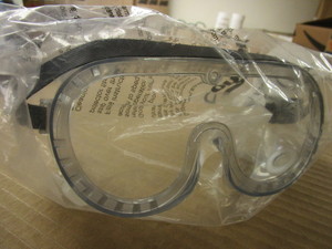 lot 205 image: CONDOR CHEMICAL SPLASHIMPACT RESISTANT GOGGLES - NEW, BULK SUPPLY