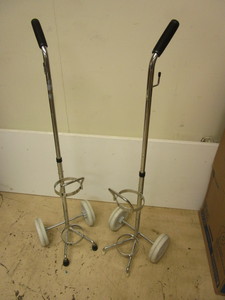 lot 239 image: OXYGEN TANK CARTS
