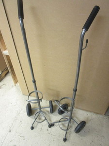 lot 241 image: OXYGEN TANK CARTS