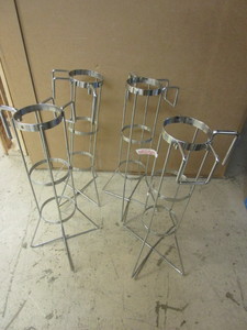 lot 242 image: OXYGEN TANK CYLINDER HOLDERS