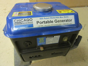 lot 243 image: CHICAGO ELECTRIC PORTABLE GENERATOR