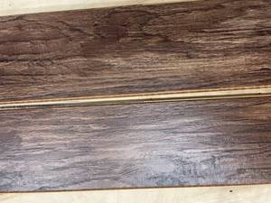 306 SF of DIY Install Beautiful Laminate Flooring - Spiced Hickory