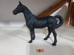 Cast Iron Horse Still Coin Bank 9-12 Tall