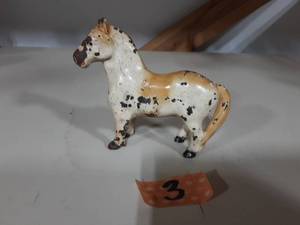 Cast Iron Horse Still Bank 4 Tall